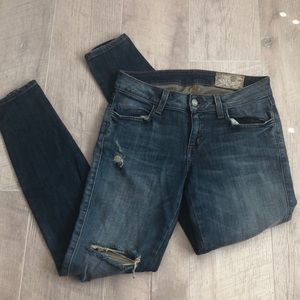 SIWY Hannah Skinny Jeans Size 24 Distressed
